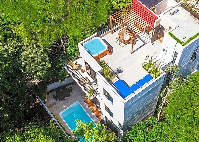 Prince, Loft & Rooftop, Private Pool & Jaccuzi Riviera Maya * Puerto Morelos